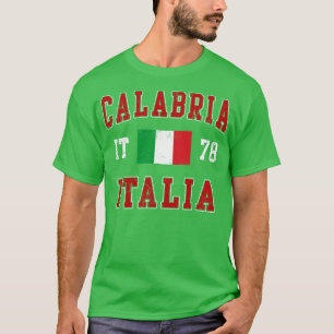 T-shirt Drapeau italien de Calabre Italie