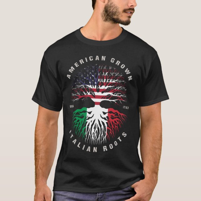 T-shirt Drapeau italien de l'Italie (Devant)