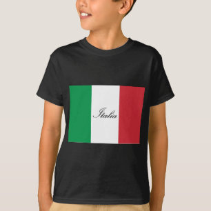 T-shirt Drapeau italien - drapeau de l'Italie - l'Italie
