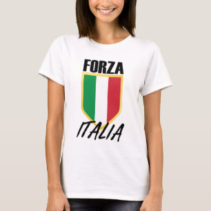 T-shirt Drapeau italien Forza Italia Football