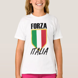 T-shirt Drapeau italien Forza Italia Football