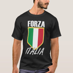 T-shirt Drapeau italien Forza Italia Soccer