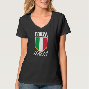 T-shirt Drapeau italien Forza Italia Soccer
