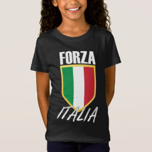 T-Shirt Drapeau italien Forza Italia Soccer