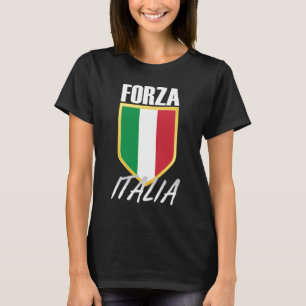 T-shirt Drapeau italien Forza Italia Soccer