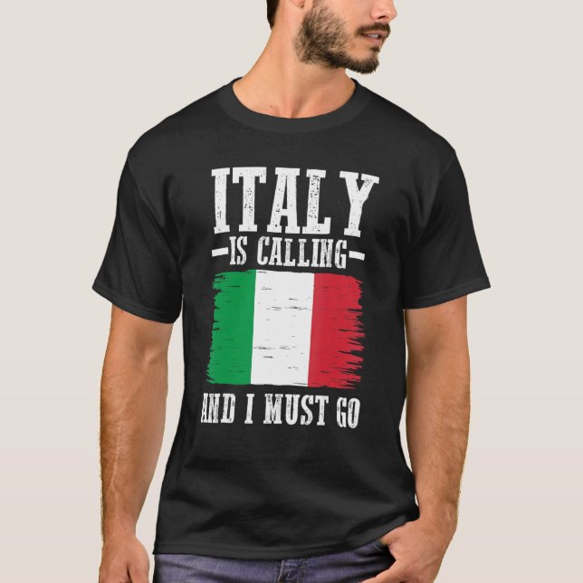 T-shirt Drapeau italien Italie (Devant)