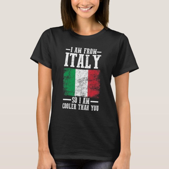 T-shirt Drapeau italien Italie (Devant)