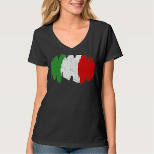 T-shirt Drapeau italien Italie Graphique Style italien C i