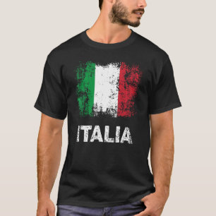 T-shirt Drapeau italien Italie Patriotique Italia