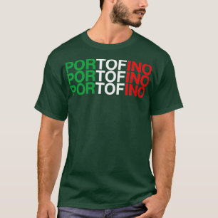 T-shirt Drapeau italien PORTOFINO