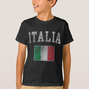 T-shirt Drapeau italien vintage Italie Italiano