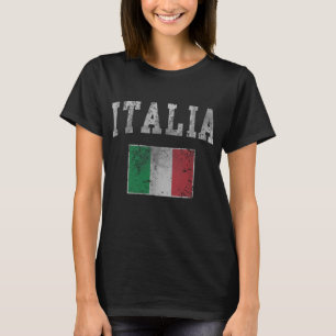 T-shirt Drapeau italien vintage Italie Italiano
