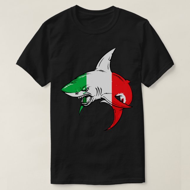 T-shirt drapeau italique 3 (Design devant)