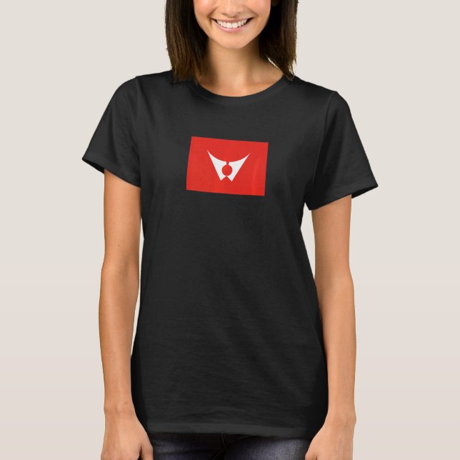 T-shirt Drapeau Izumisaki Japon   (Devant)