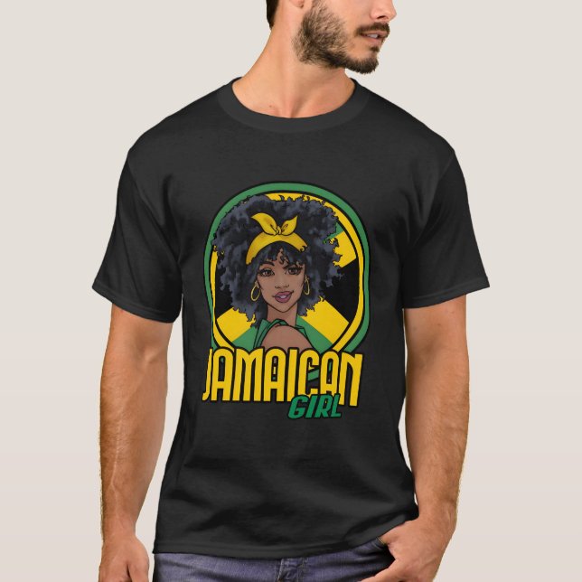 T-shirt Drapeau jamaïcain (Devant)