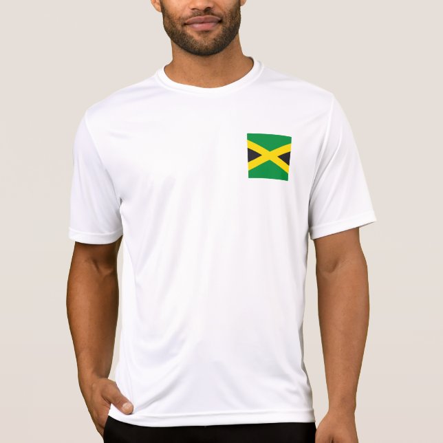 T-shirt Drapeau jamaïcain (Devant)