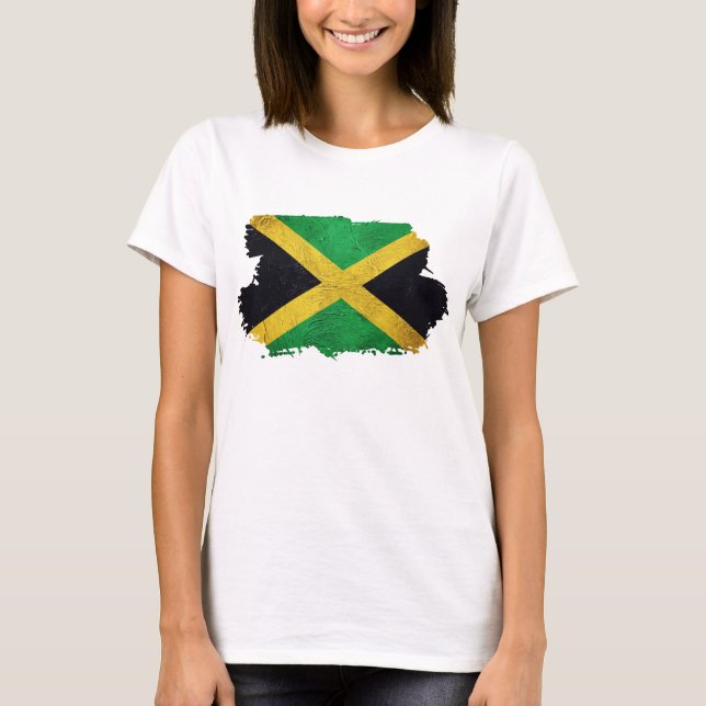 T-shirt Drapeau jamaïcain (Devant)