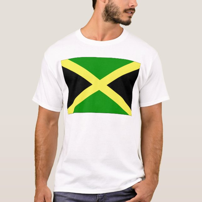 T-shirt Drapeau jamaïcain (Devant)