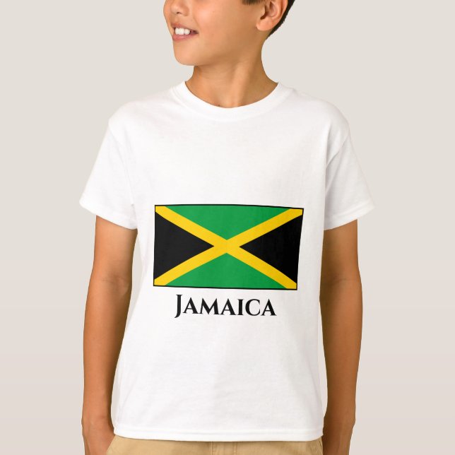T-shirt Drapeau jamaïcain (Devant)