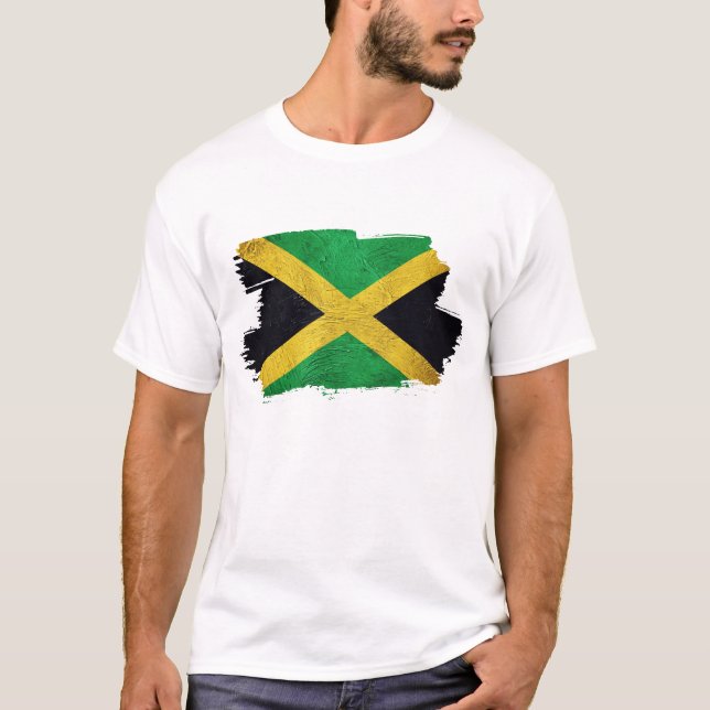 T-shirt Drapeau jamaïcain (Devant)