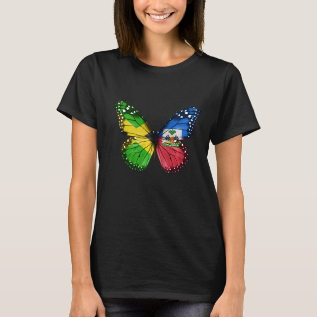 T-shirt Drapeau jamaïcain (Devant)