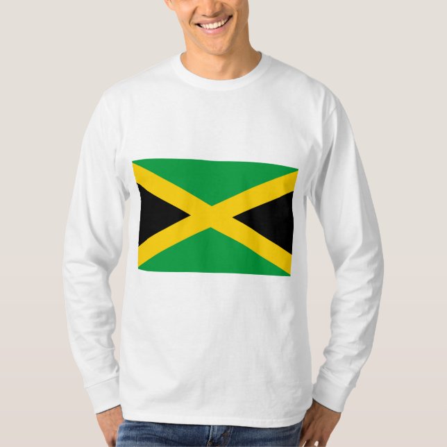 T-shirt Drapeau jamaïcain (Devant)