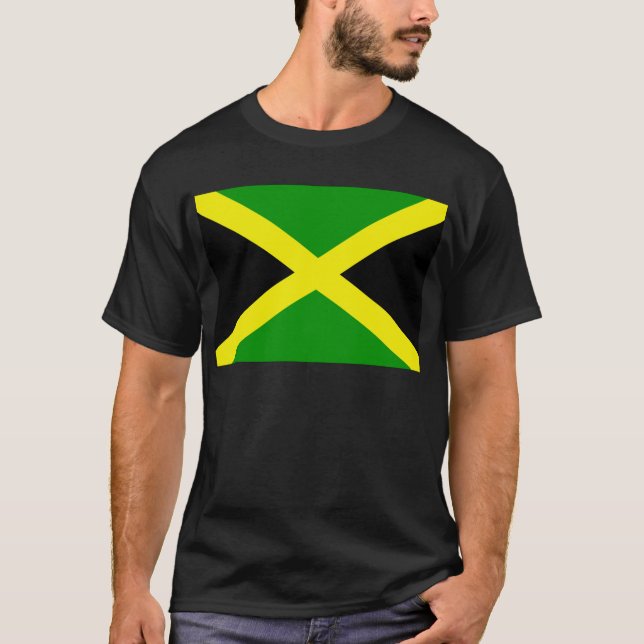 T-shirt Drapeau jamaïcain (Devant)
