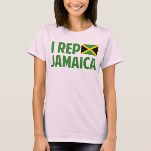 T-shirt Drapeau jamaïcain mou