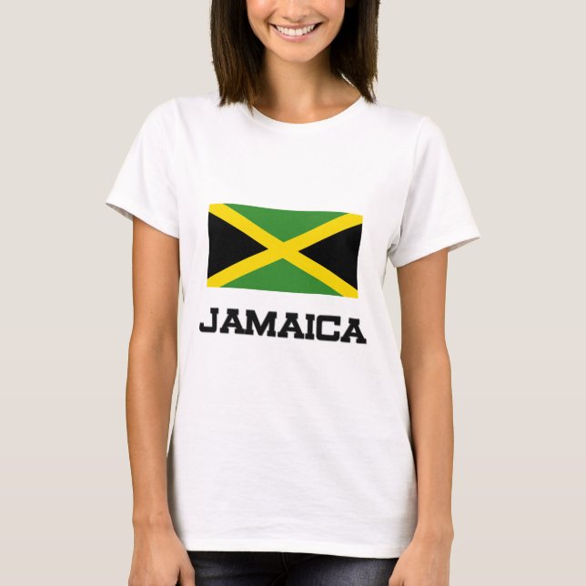 T-shirt Drapeau Jamaïque (Devant)