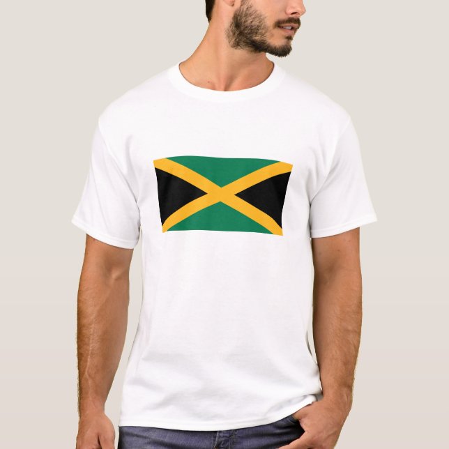T-shirt Drapeau Jamaïque (Devant)