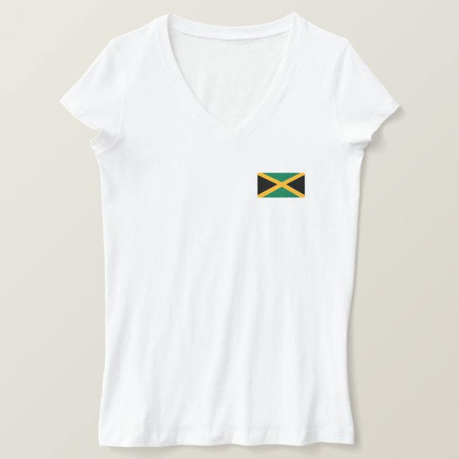 T-shirt Drapeau Jamaïque (Design devant)
