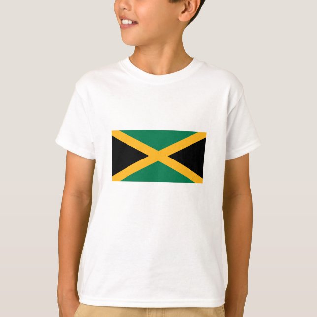 T-shirt Drapeau Jamaïque (Devant)