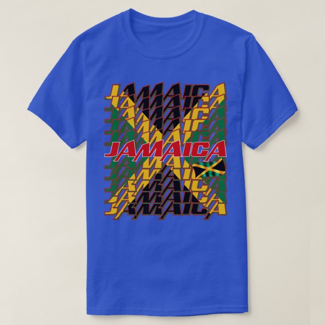 T-shirt Drapeau Jamaïque 3 (Design devant)