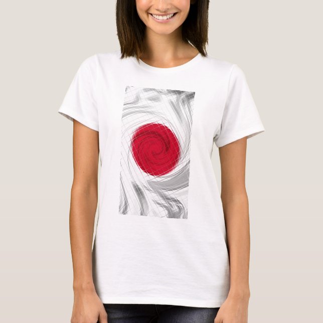 T-shirt Drapeau japonais (Devant)