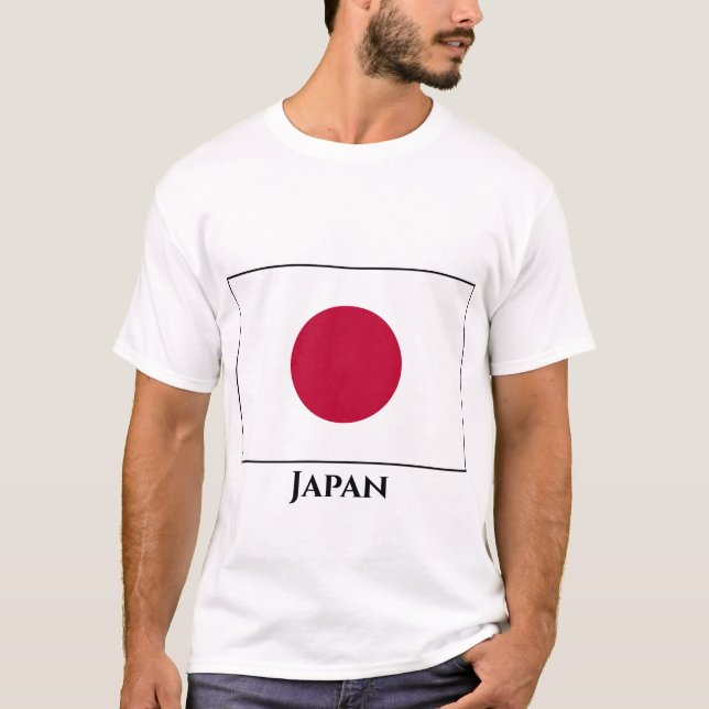 T-shirt Drapeau japonais (Devant)