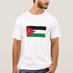T-shirt Drapeau Jordanie