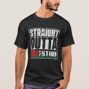T-shirt Drapeau Juste À Côté De La Palestine