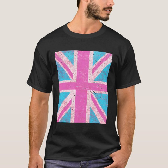 T-shirt Drapeau K Union Jack Uk (Devant)