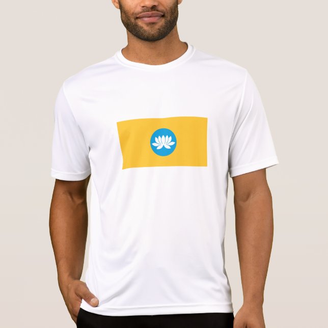 T-shirt Drapeau Kalmykia (Devant)