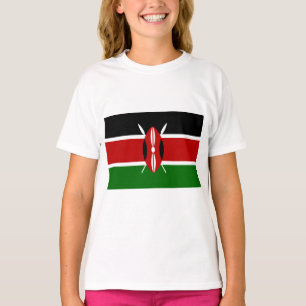 T-shirt Drapeau kényan (Kenya)