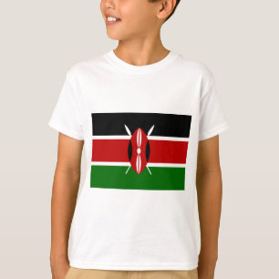 T-shirt Drapeau kényan (Kenya)