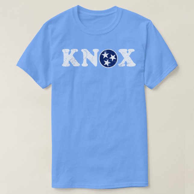 T-shirt Drapeau Knoxville Tennessee (Design devant)