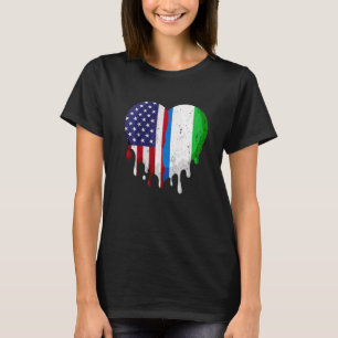 T-shirt Drapeau léonien du Mois du patrimoine sierra-léona