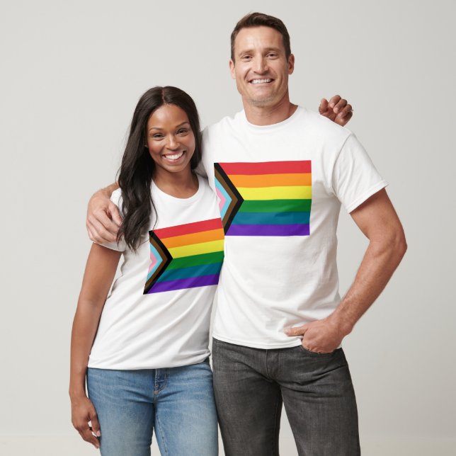 T-shirt Drapeau LGBTQ (Unisexe)