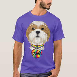 T-shirt Drapeau LGBTQ I Drapeau Gay pride I Chih Tzu