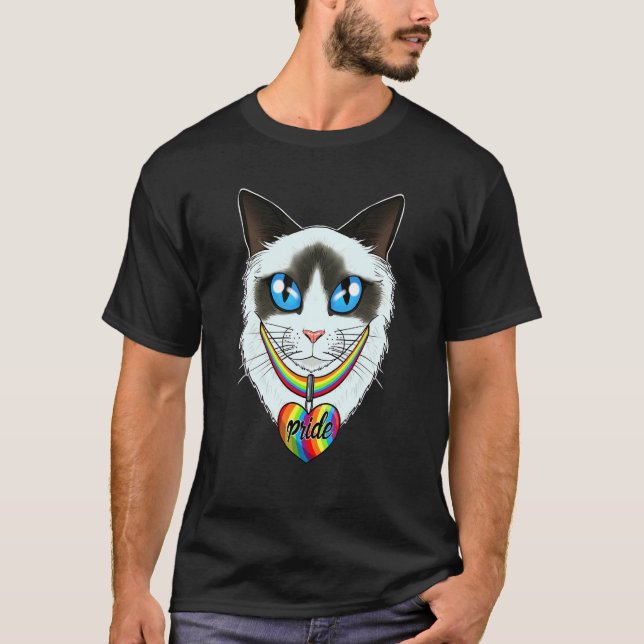 T-shirt Drapeau Lgbtq I Drapeau Gay pride I Drapeau Ragdol (Devant)