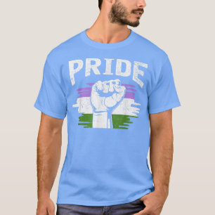 T-shirt Drapeau LGBTQ Pride Mont