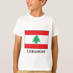 T-shirt Drapeau libanais
