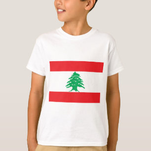 T-shirt Drapeau libanais - drapeau de علملبنان du Liban