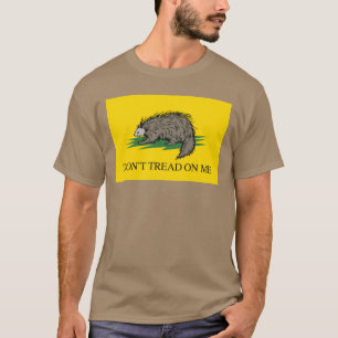 T-shirt Drapeau libertarien - Ne marchez pas sur moi
